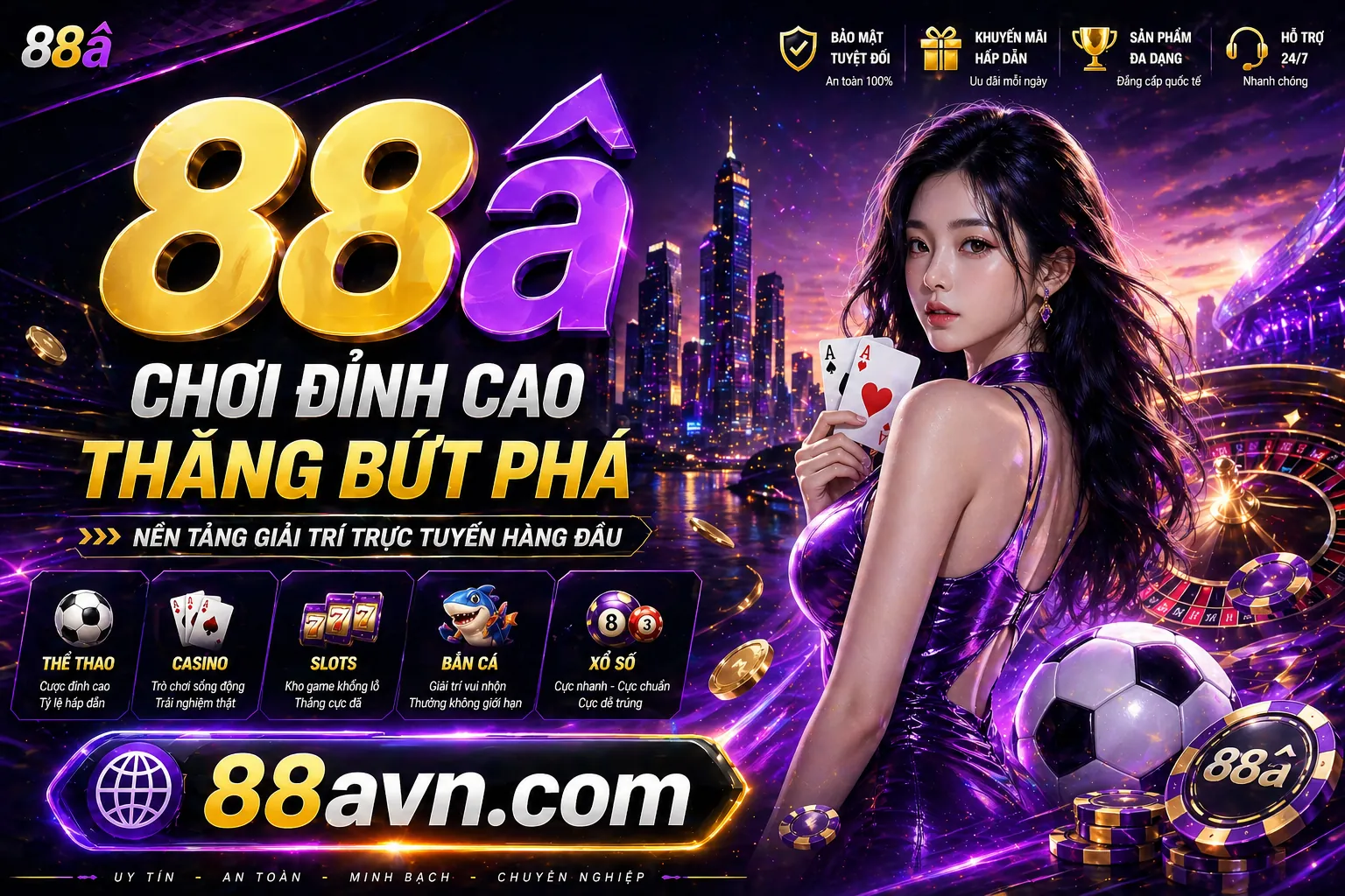 Hình ảnh chính trang đăng nhập Hii88 nhà cái, thể hiện sự an toàn và chuyên nghiệp với giao diện cá cược trực tuyến hiện đại